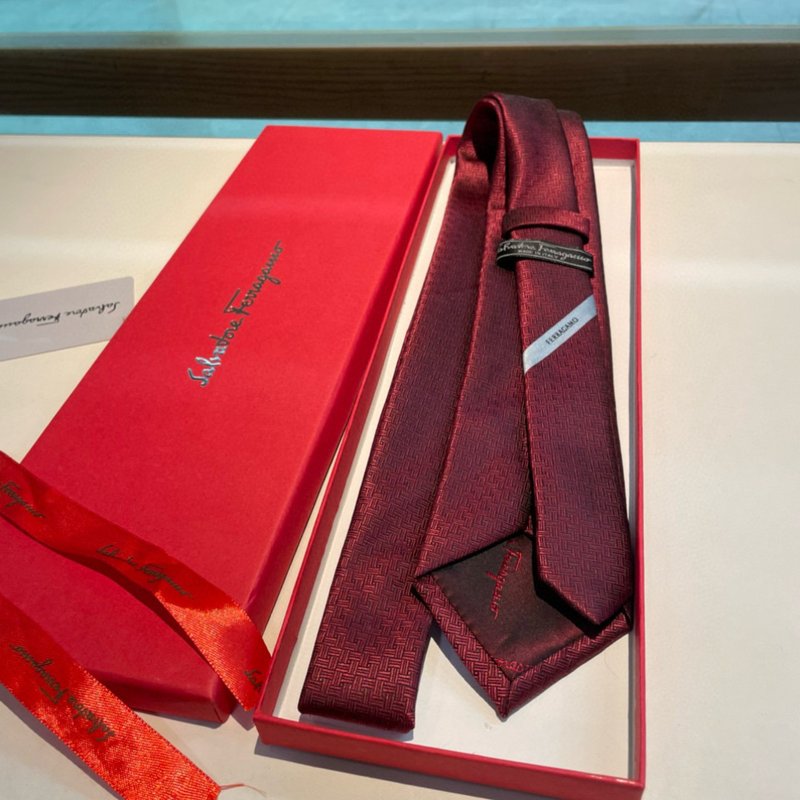 페라가모 남성 실크 넥타이 001-278292