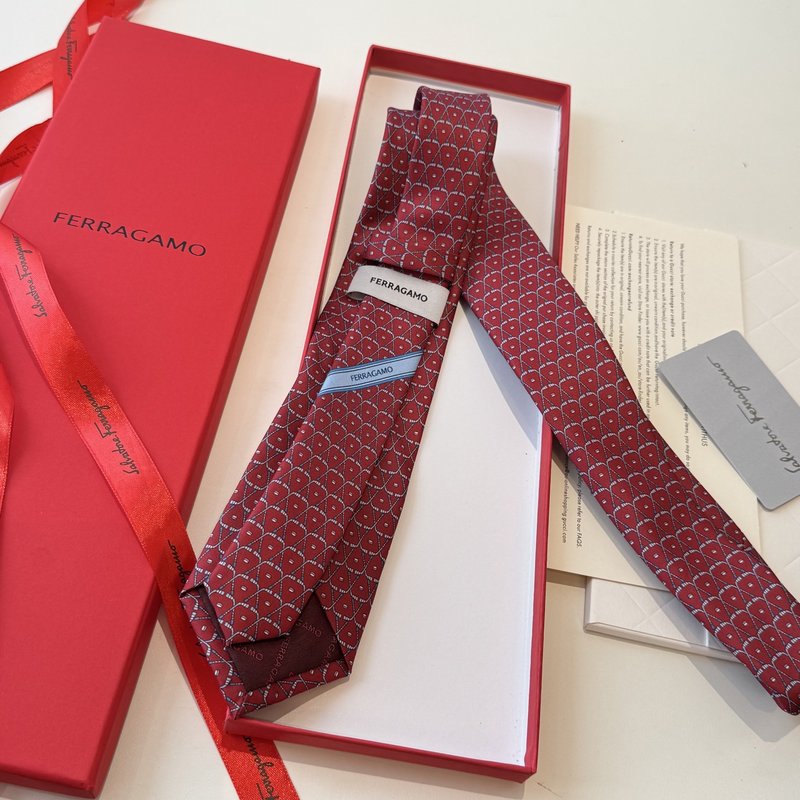 Salvatore Ferragamo 남성용 신상 실크 001-278343