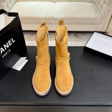 샤넬 스퀘어토 하이힐 앵클부츠 001-278354