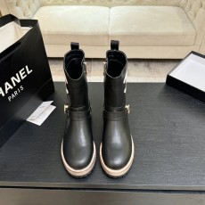 샤넬 사각코 마틴부츠 앵클부츠 001-278356