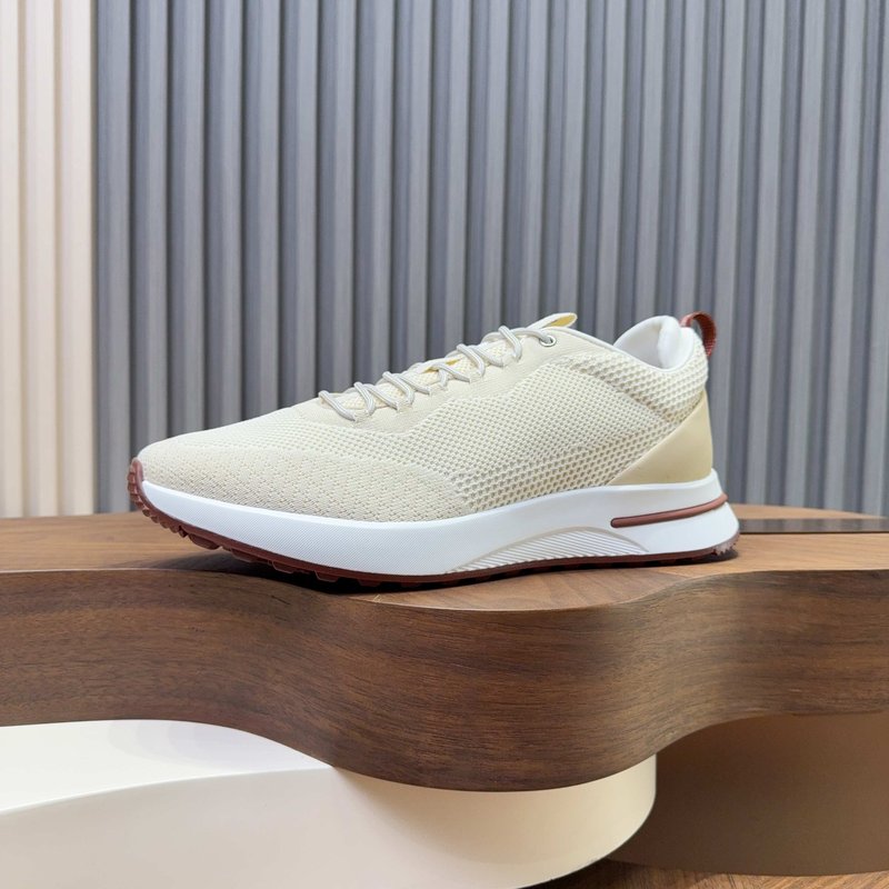 로로피아나 메쉬 소가죽 캐주얼 운동화 남성 001-278368