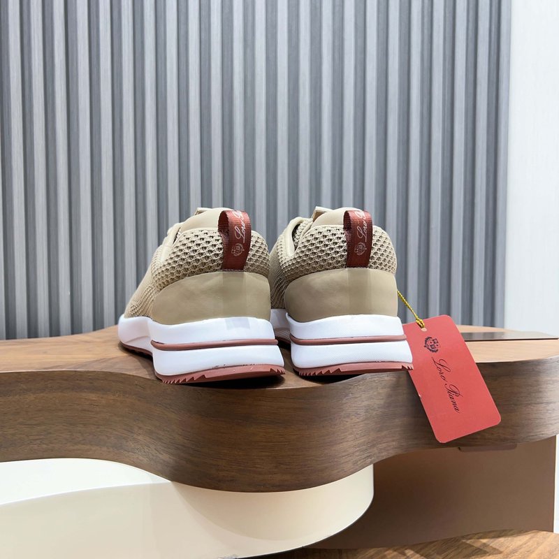 Loro Piana 가죽 캐주얼 운동화 남성 001-278384