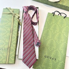 GUCCI 마구걸이 실크 자카드 넥타이 001-278447