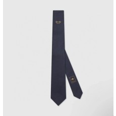 GUCCI 클래식 작은 G 자카드 실크 넥타이 001-278460