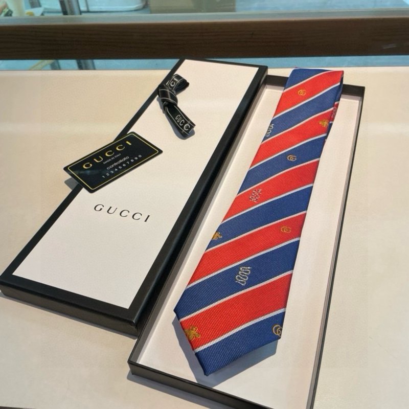 GUCCI 남성 넥타이 벌 자수 실크 001-278463