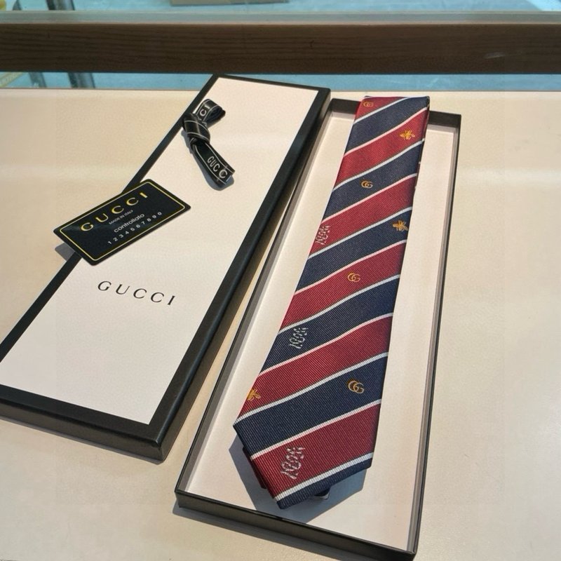 GUCCI 남성 넥타이 벌 자수 실크 001-278463