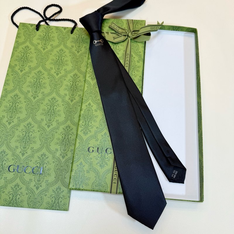 GUCCI 구찌 말굽장식 남성 넥타이 실크 자카드 001-278476