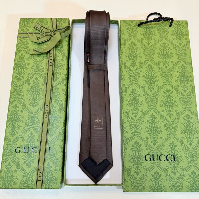 GUCCI 구찌 말굽장식 남성 넥타이 실크 자카드 001-278476