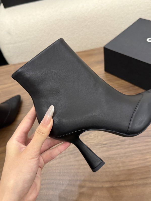 샤넬 여성 하이힐 블랙 9cm 001-278625