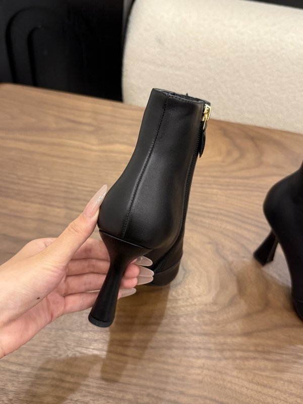 샤넬 여성 하이힐 블랙 9cm 001-278625