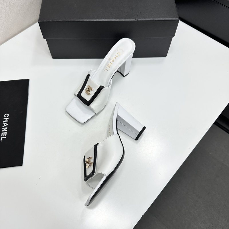 샤넬 스퀘어토 굽 샌들 001-278657