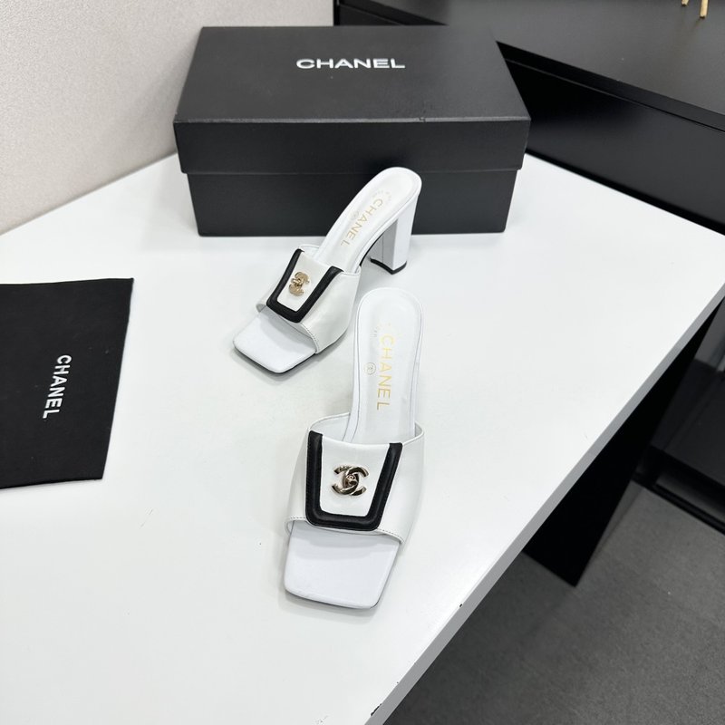 샤넬 스퀘어토 굽 샌들 001-278657
