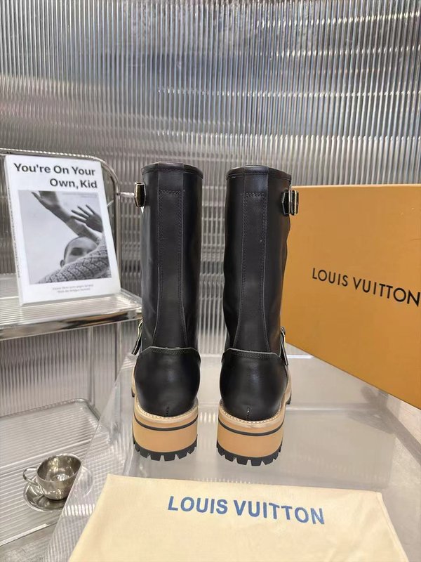 LV Timberland 콜라보 8인치 워크부츠 블랙 001-278740