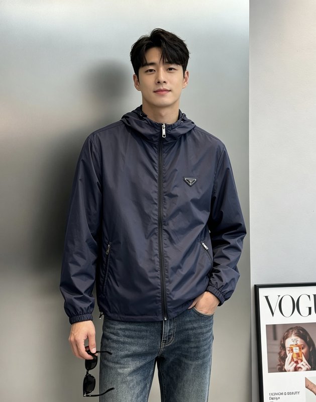 프라다 양면 착용 후드 재킷 001-278757
