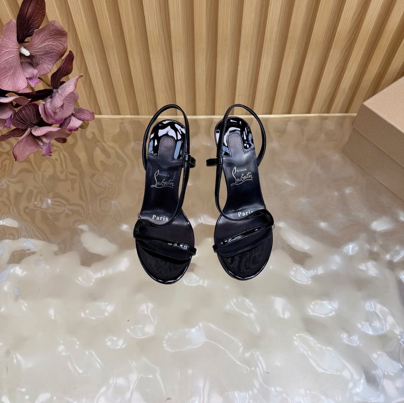 Christian Louboutin 레드솔 하이힐 샌들 001-278835