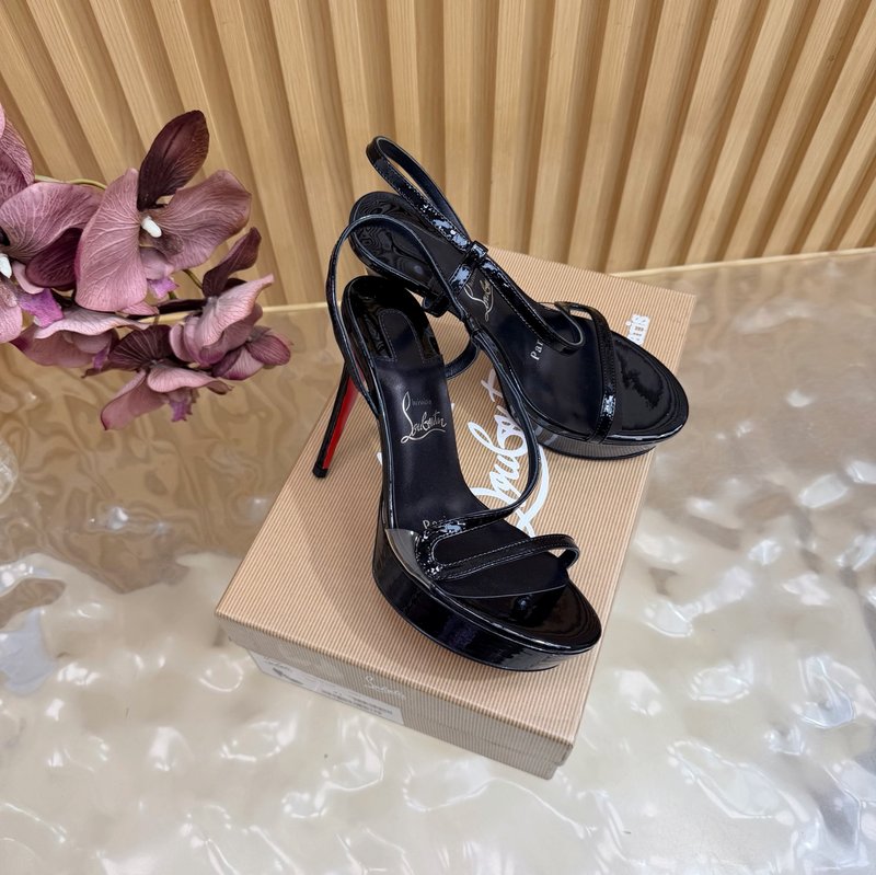 Christian Louboutin 레드솔 하이힐 샌들 001-278835