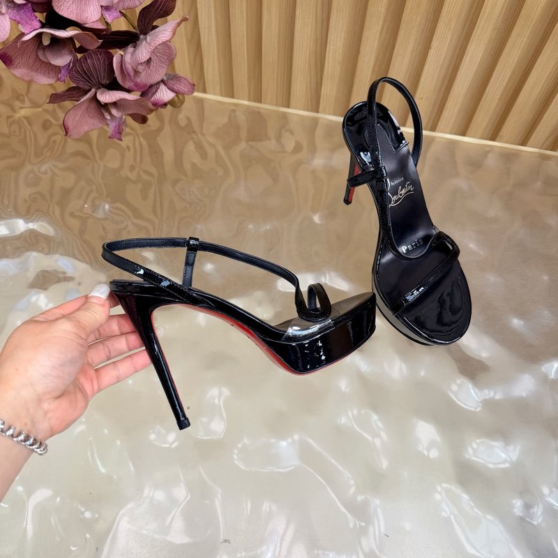 Christian Louboutin 레드솔 하이힐 샌들 001-278835
