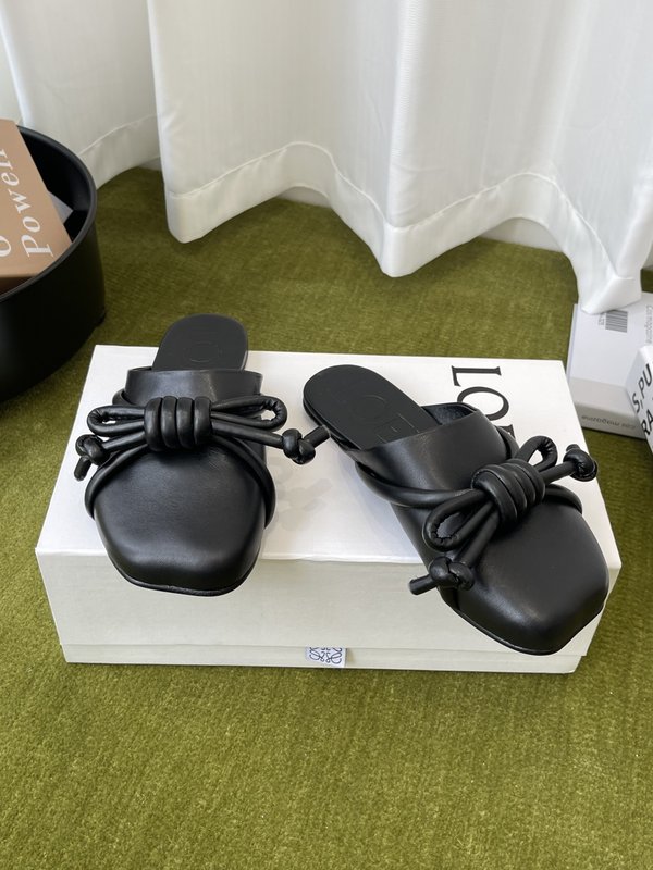 LOEWE 로에베 레트로 반슬리퍼 001-278881