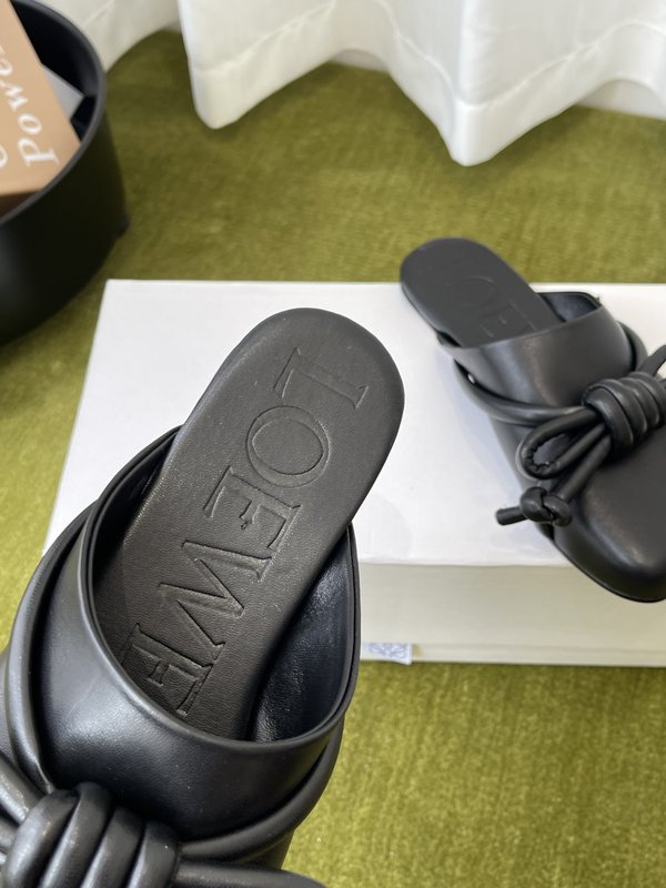 LOEWE 로에베 레트로 반슬리퍼 001-278881