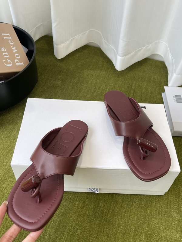 LOEWE Toggle 버클 슬리퍼 001-278887