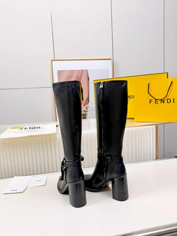 FENDI 뉴 스타일 가죽 부츠 001-278895