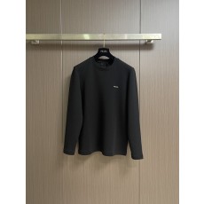 Prada 남성 라운드넥 긴팔 티셔츠 001-278922