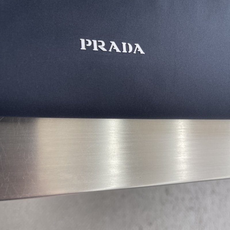 PRAD 루즈핏 긴팔 셔츠 미니멀 칼라 001-278937