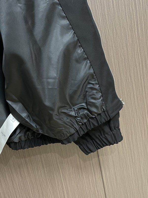 Celin* 자수 개선문 지퍼 재킷 001-278970