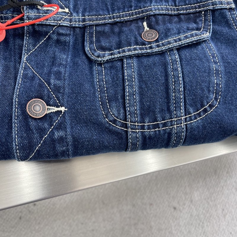 Celin Paris 패치 데님 자켓 001-278981