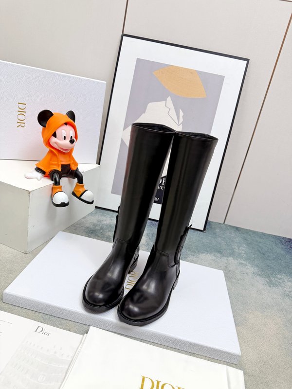 디올 레트로 영국풍 라이더 부츠 001-278989