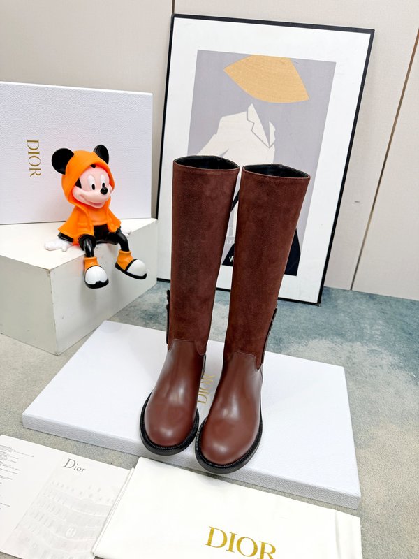 디올 복고 영국식 기사 장화 001-278990