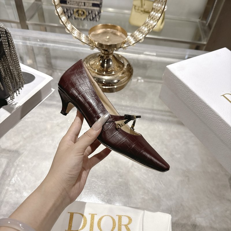 디올 Dior 하이힐 리본 메리제인 슈즈 001-278994