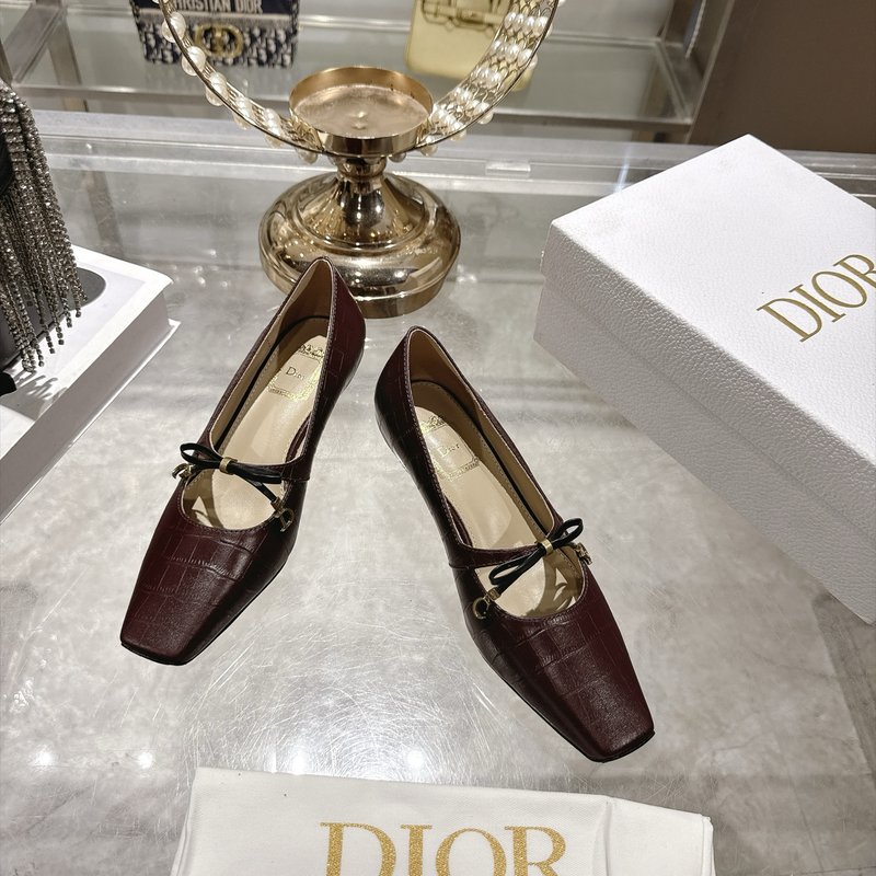 디올 Dior 하이힐 리본 메리제인 슈즈 001-278994