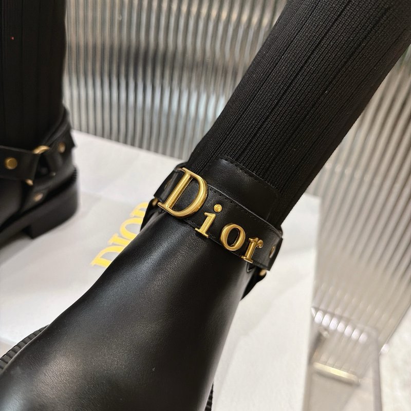 디올 레터링 니트 부츠 001-279004