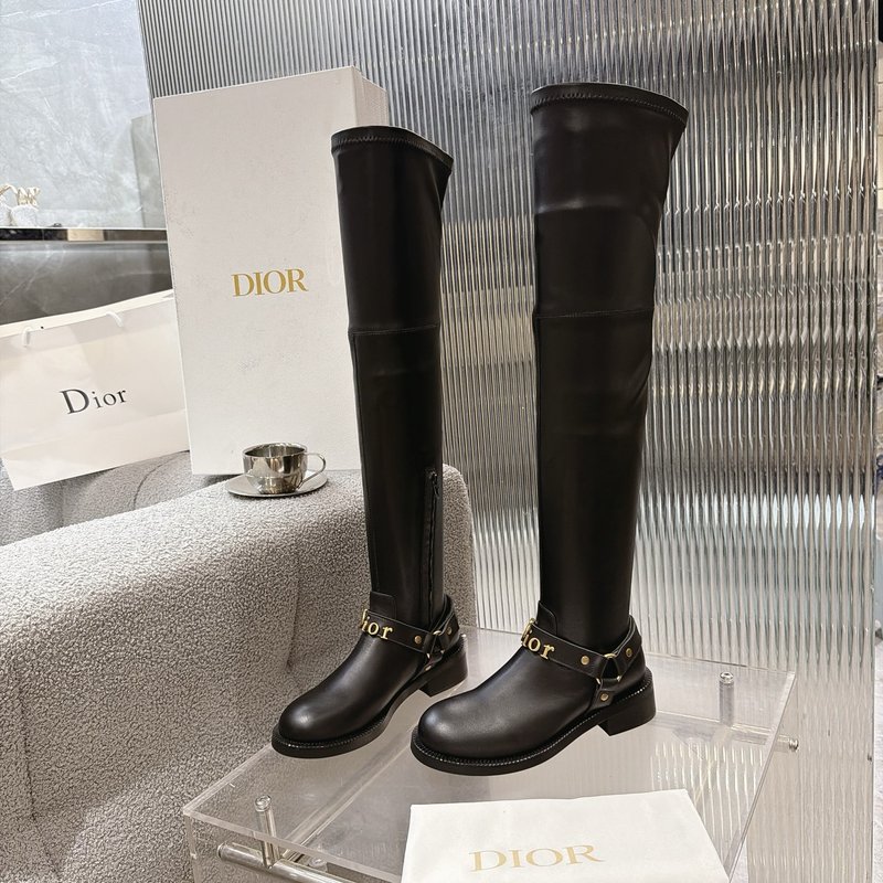 Dior 메탈 레터 부츠 001-279008