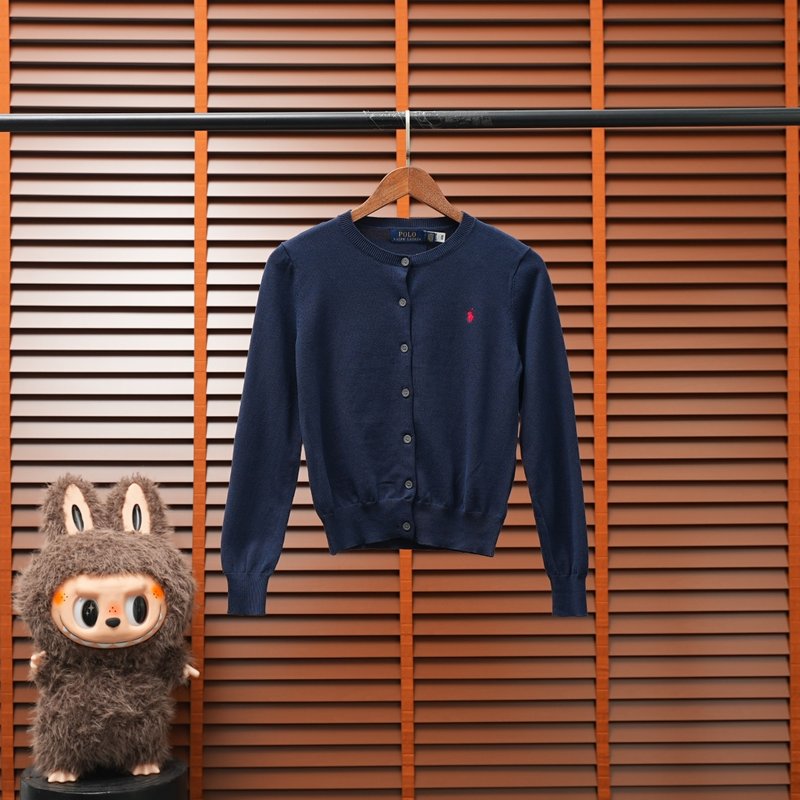 Ralph Lauren 피마코튼 카라 가디건 001-279066