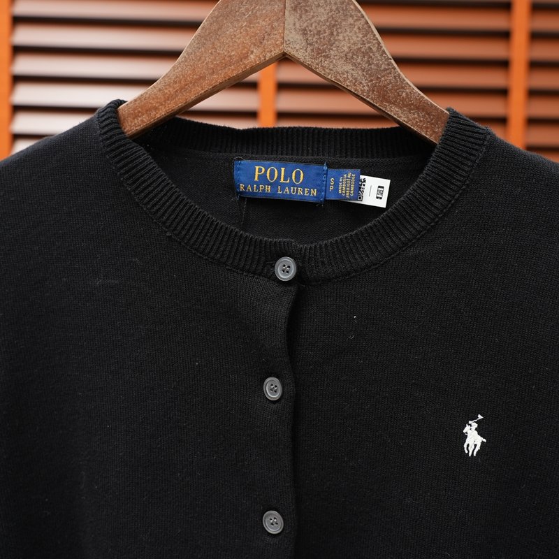 Ralph Lauren 피마코튼 카라 가디건 001-279067
