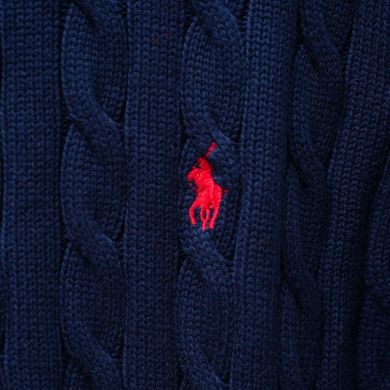 Ralph Lauren 풀지퍼 스탠드넥 스웨터 001-279072