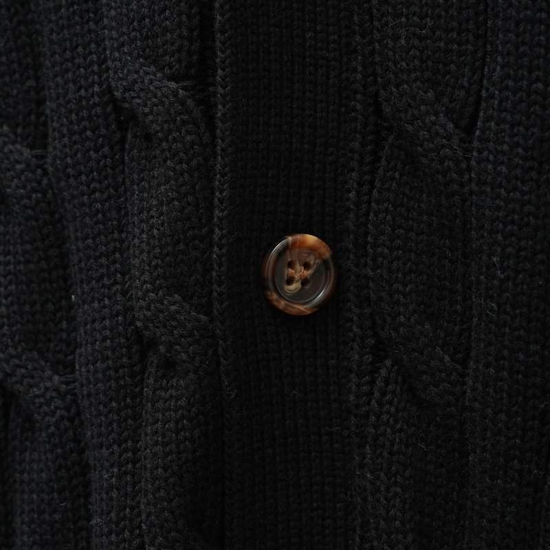 Ralph Lauren V넥 전면 버튼 니트 남성용 001-279116