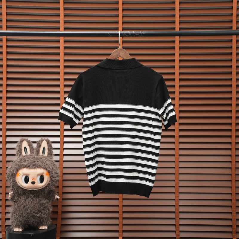 Ralph Lauren V넥 스트라이프 니트 001-279120