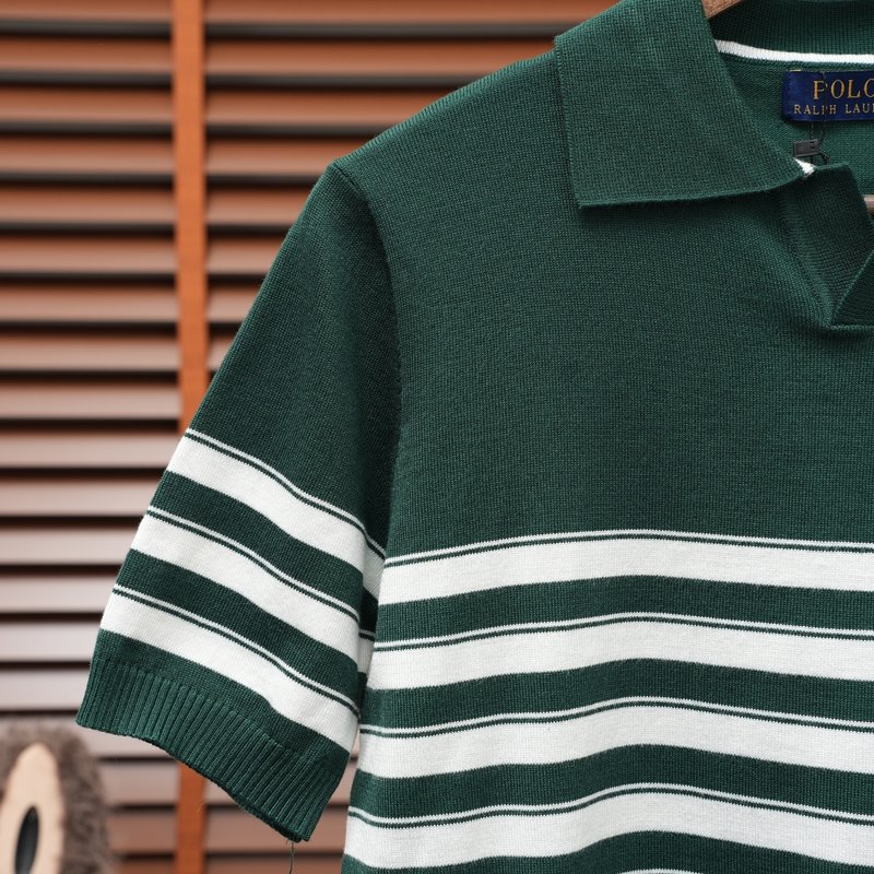 Ralph Lauren V넥 스트라이프 스웨터 001-279121