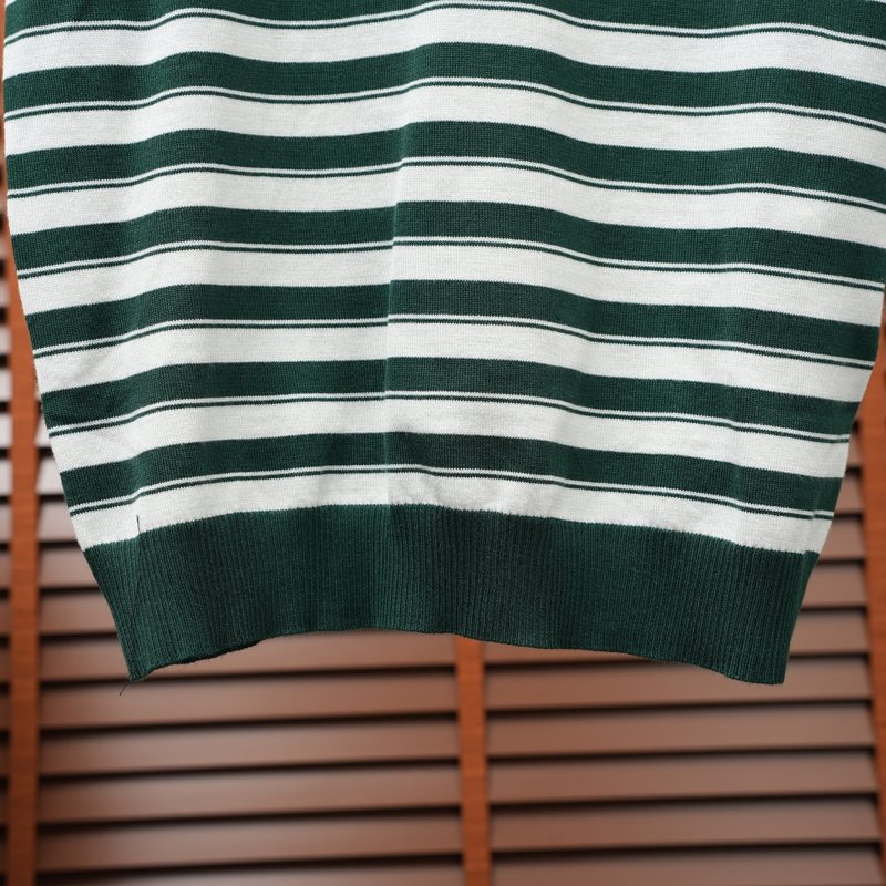 Ralph Lauren V넥 스트라이프 스웨터 001-279121