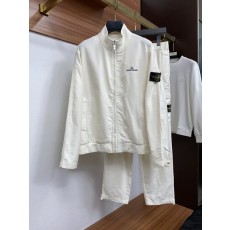 스톤 아일랜드 분리형 세트 화이트 001-279173