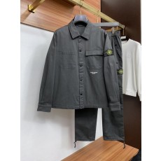 스톤 아일랜드 분리 가능한 가을 세트 001-279175