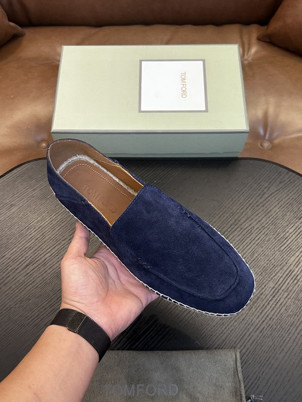 TOM FORD Cambridge 소가죽 로우탑 스니커 001-279221