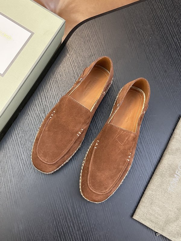 TOM FORD Cambridge 소가죽 로우탑 운동화 001-279222