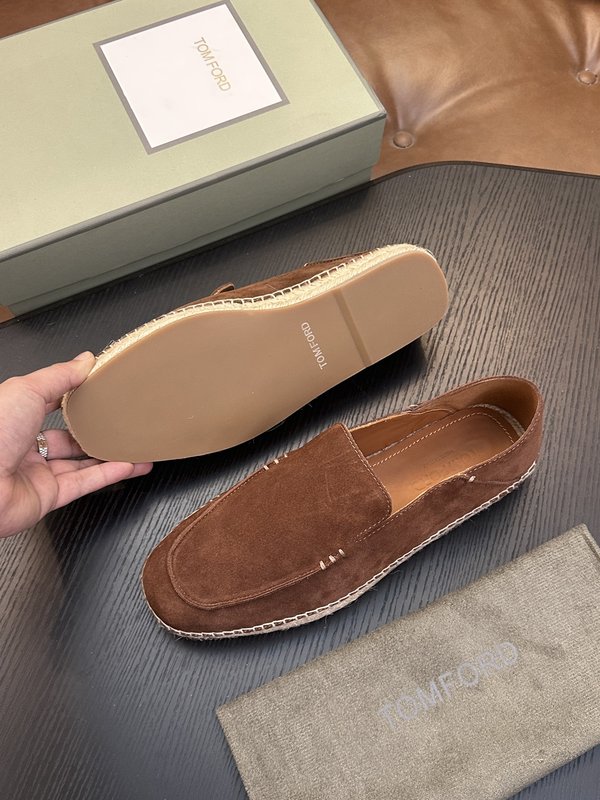 TOM FORD Cambridge 소가죽 로우탑 운동화 001-279222