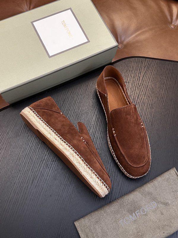 TOM FORD Cambridge 소가죽 로우탑 운동화 001-279222