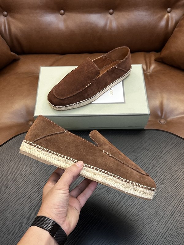 TOM FORD Cambridge 소가죽 로우탑 운동화 001-279222