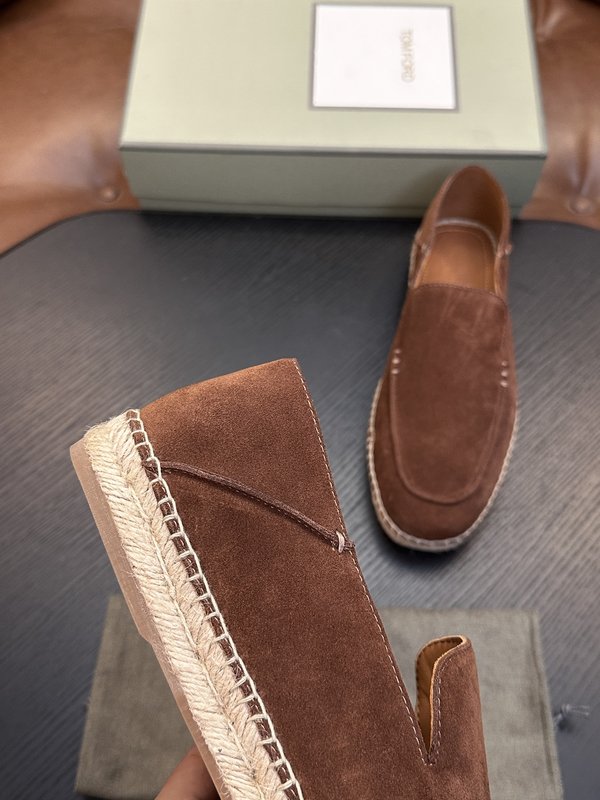 TOM FORD Cambridge 소가죽 로우탑 운동화 001-279222